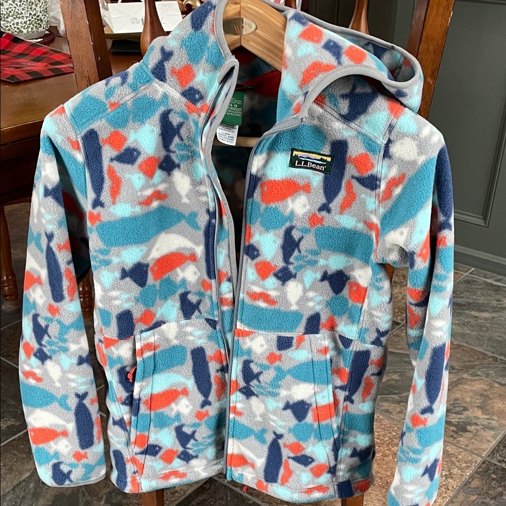 L.L. Bean Kids' Colorful Fleece Hoodie